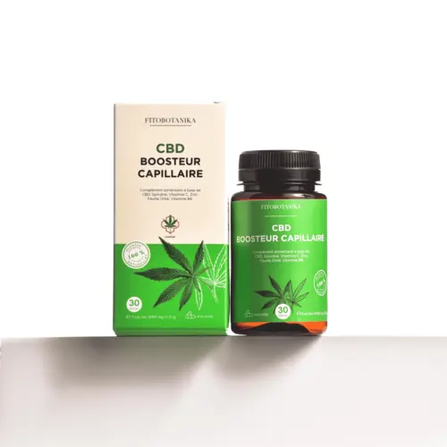 Gélules CBD Boosteur Capillaires - Boite de 30 gélules