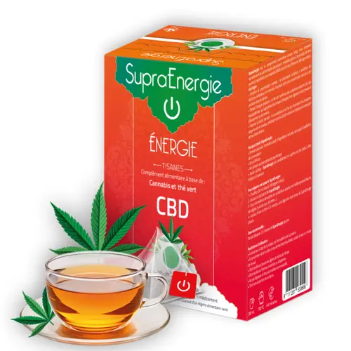 SupraÉnergie – Tisane CBD & Thé Vert